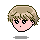 Pixel art of a character with light brown hair and pink skin, a sheep in white wool, and a white cloud with brown outline on gray background.