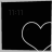 Black background with white heart outline and '11:11' text, transitioning to 'MAKE' then 'HIGH' inside the heart as small white particles appear.