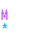 Pixelated text 'Mond' with color variations and small blue figures, transitioning to full 'Monday' with green and red accents on a white background.