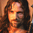 A 48x48 pixel buddy icon featuring a character with long brown hair and a warm expression, alongside "The Lord of the Rings: The Return of the King" text in gold lettering on a dark background.