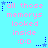Pixelated text reads 'all those memories looked inside :D:D' on cyan background with blue star accents, animated star positions shift between frames.