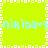 Bright green background with repeating light blue text and white square border elements in a pattern