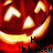 identical pumpkin icons with glowing eyes and mouth, each displaying 'Happy Halloween' text below