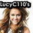 six distinct celebrity-themed images with overlaid text labels, each depicting a person with long brown hair in various poses and expressions