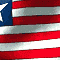 uniform-sized shows a person in military-style attire against an American flag background, with varying facial expressions and mouth positions across the sequence