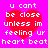 A static image with four identical red heart shapes on a bright pink background, each containing white pixelated text.