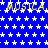 Blue background with white stars and yellow 'MUSICA' text repeated across the image.