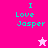 Pixelated text "I Love Jasper" in cyan on pink and white backgrounds with a star symbol changing color.