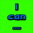 Green background with blue pixelated text and a central image of two light-colored animals in an outdoor setting.