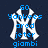 Pixelated blue text overlays a white 'NY' logo on dark blue background, with partial text reading 'GO yankees', 'the red sox', 'the mets', 'the phillies', 'if ur not, u suck'.