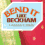 pixelated character icons with red and green striped backgrounds, featuring text labels like 'BEND IT', 'JESS', 'JOE', 'JULES', and animal images