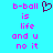 Static pixel art displays pink text on cyan background with a dark purple heart symbol above the text.