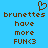 Pixelated brown text and a heart symbol on a solid blue background, with identical left and right sections.