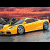 Animated sequence showing three distinct sports cars in different colors and backgrounds.