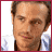 Animated sequence showing Michael Vartan in a light blue striped shirt with text "MICHAEL VARTAN MONSTER OF THE LAW" on one