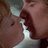 A pixelated image shows two people kissing on the left, with a blue background and yellow text reading "Nancy Drew + Frank Hardy = True Love" on the right.