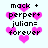 Pixelated text and pink hearts on a white background, with animated heart size changes.