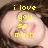 Pixelated image of a person's face with yellow text overlay reading 'i love you so much' in lowercase letters.