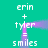 Pixelated text on teal background with purple motion trails forming a looped animation.
