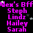 A static image displays repeated text in bright pink on a black background with scattered white and gray stars.
