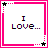 A 4x3 contact sheet of 12 animated AIM buddy icon frames showing text variations in pink and black borders with star accents on white backgrounds.
