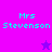 Pixelated text 'Mrs Stevenson' in cyan on purple background with a star symbol changing color between frames.