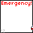 Animated sequence showing an ambulance icon with flashing lights, transitioning from partial to full view