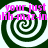 Four identical spiral patterns arranged in a with pink text overlay reading 'your just hh-maz-in' on each quadrant