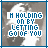 Animated sequence of a person holding or letting go of you with text overlay, showing subtle color variations in the background and text.