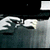 Animated contact sheet showing three sequential frames of a green and white digital matrix-style animation with motion blur effects on the right side.