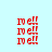 Red pixelated text 'io ell' repeated three times vertically on four distinct background colors: light cyan, light purple, bright pink, and pale lavender.