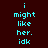 three and three of text-based icons with cyan text on dark brown background, each showing different highlighted text segments