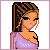 Animated contact sheet showing a pixel-art character in various poses and outfit details with partial text overlays.