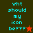 Pixelated text asks 'wht should my icon be???' with a star symbol, displayed across four color backgrounds in a