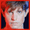 Four distinct faces arranged in a with red borders, each face showing different hair colors and styles against dark blue backgrounds
