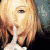 Animated sequence of a person with light brown hair holding a wine glass, displaying text fragments across frames.