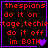 Four identical display red text on black with purple borders, each containing a small purple heart symbol