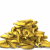 Animated contact sheet showing seven sequential frames of a monkey icon with gold coins, where the monkey's position changes across frames while holding a golden scale.
