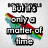 Animated icon with a blue star and rainbow stripe, displaying sequential text phrases over time.