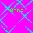 A static image with a bright pink background overlaid by a repeating blue diamond pattern, featuring four instances of the text 'Anna' in green pixelated font