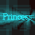 Animated contact sheet showing three frames of a pixelated cyan text icon with motion effects on dark and gray backgrounds.