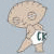 A 5-frame animated contact sheet showing a cartoon baby character in diapers with green text on the diaper, alongside red "2 HOT!" text on black backgrounds across multiple frames.