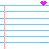 A contact sheet of 13 animated frames showing a holiday-themed buddy icon with handwritten text on lined notebook paper, pink hearts, and changing text elements across frames.