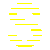Yellow pixelated lines form a circular pattern above a large yellow 'S' on a gray background, with the right side showing a more complete version of the shape.