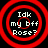 Four red concentric circles with white text "Idk my bff Rose?" on black background, each circle has different number of rings.