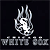 Pixelated silver and black icon featuring a stylized hand with fingers extended above partially visible text on a dark background.