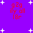 Purple background with white star shapes and red pixelated text reading 'g2g ify all 18r' in four identical quadrants.