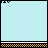 Pixelated of light blue squares with 'MARIO' text and evolving handwritten script , bordered by orange-brown dotted lines