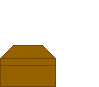 Brown box with white bear head and paws emerging from top, speech bubble with red text "Hello" on gray background.