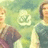 Animated sequence showing a person in medieval-style clothing holding a book, with background elements shifting between frames.